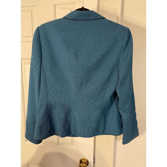 East 5th Blue and Black Tweed Blazer - Size 12, NWT - Picture 2 of 6